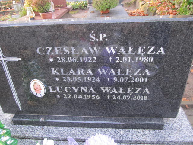 Klara WAŁĘZA 1924 Sopot - Grobonet - Wyszukiwarka osób pochowanych