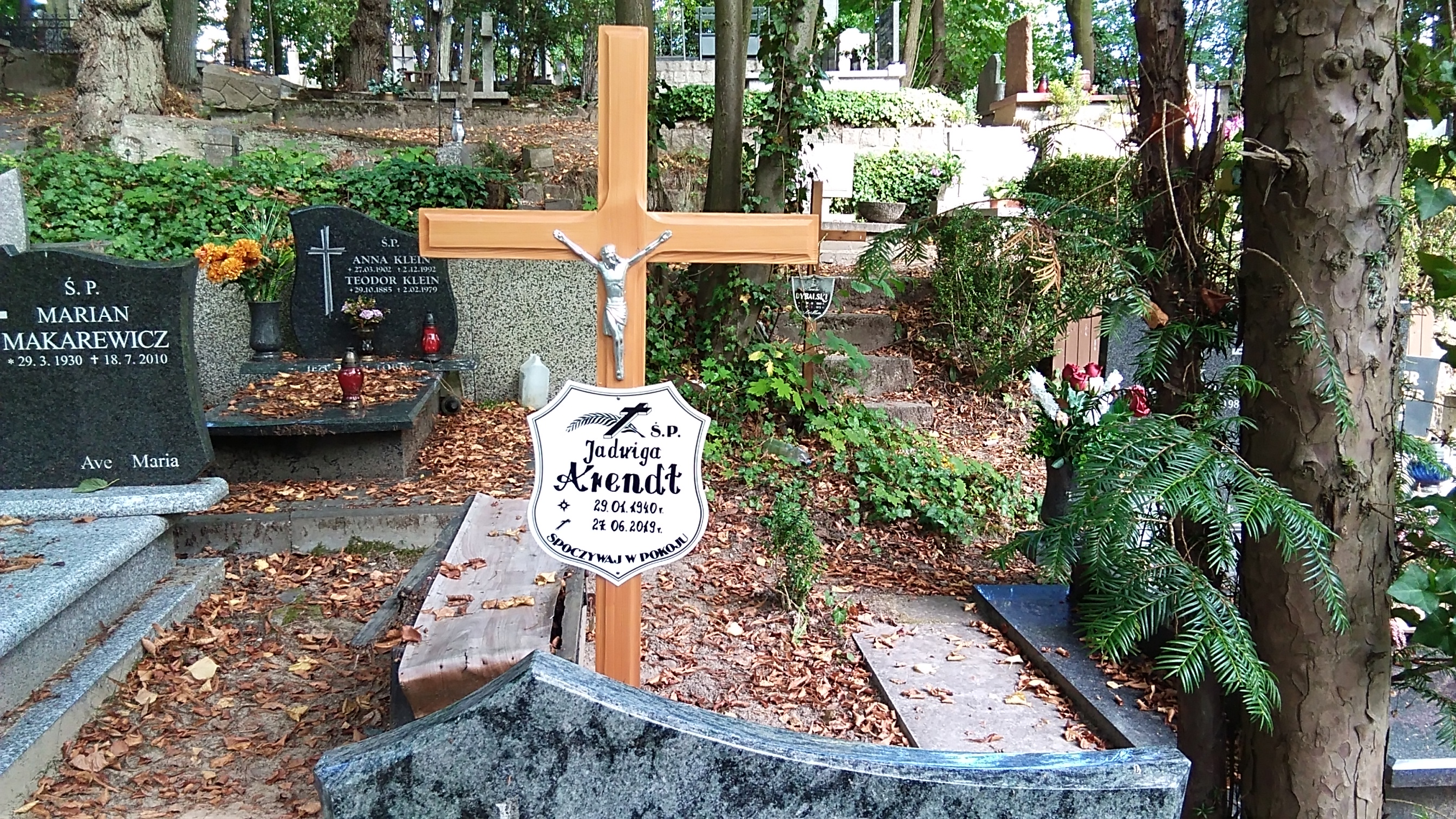 Grób JADWIGA ARENDT