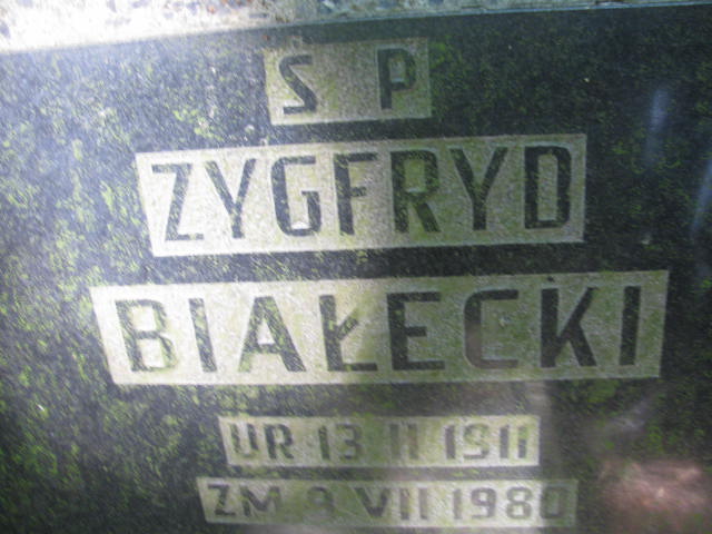Zygfryd BIAŁECKI 1911 Sopot - Grobonet - Wyszukiwarka osób pochowanych