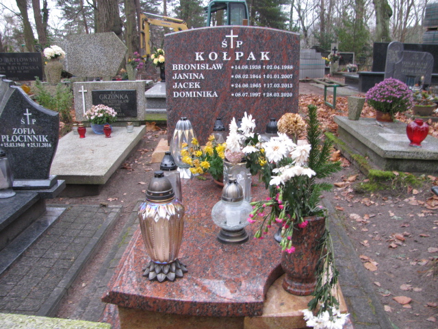 Grób JACEK KOŁPAK