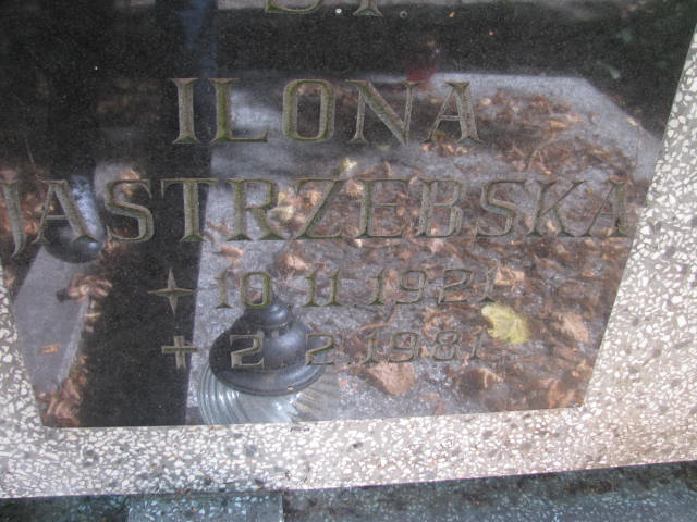 Ilona JASTRZĘBSKA 1921 Sopot - Grobonet - Wyszukiwarka osób pochowanych