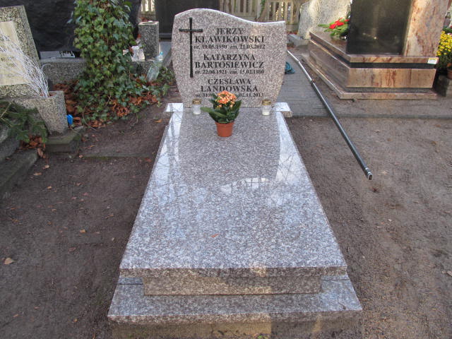 Grób CZESŁAWA LANDOWSKA
