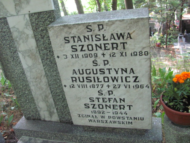 Stefan SZONERT 1892 Sopot - Grobonet - Wyszukiwarka osób pochowanych