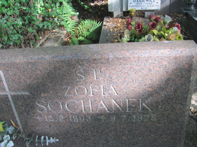 Zofia SOCHANEK 1903 Sopot - Grobonet - Wyszukiwarka osób pochowanych