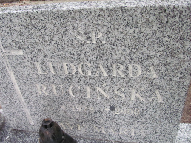 Ludgarda RUCIŃSKA 1928 Sopot - Grobonet - Wyszukiwarka osób pochowanych