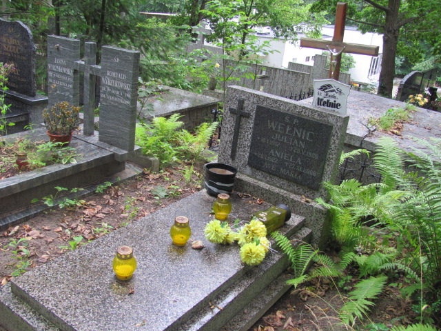 Grób ANIELA CECYLIA WEŁNIC