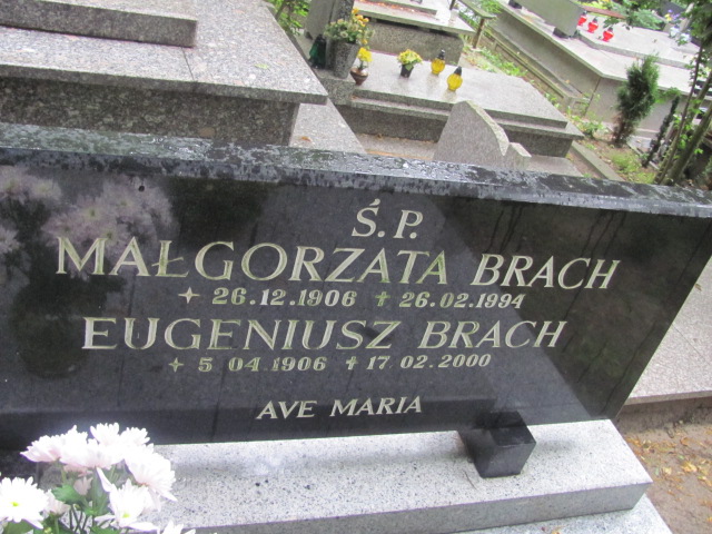 MŁGORZATA BRACH 1906 Sopot - Grobonet - Wyszukiwarka osób pochowanych