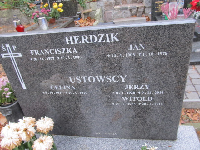 Franciszka HERDZIK 1907 Sopot - Grobonet - Wyszukiwarka osób pochowanych