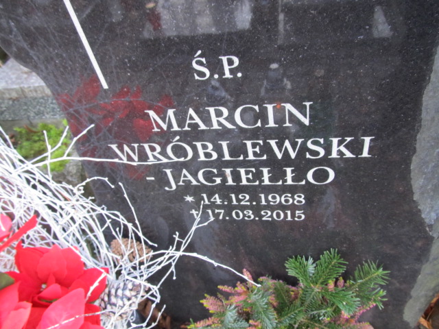 Marcin WRÓBLEWSKI-JAGIEŁŁO 1968 Sopot - Grobonet - Wyszukiwarka osób pochowanych