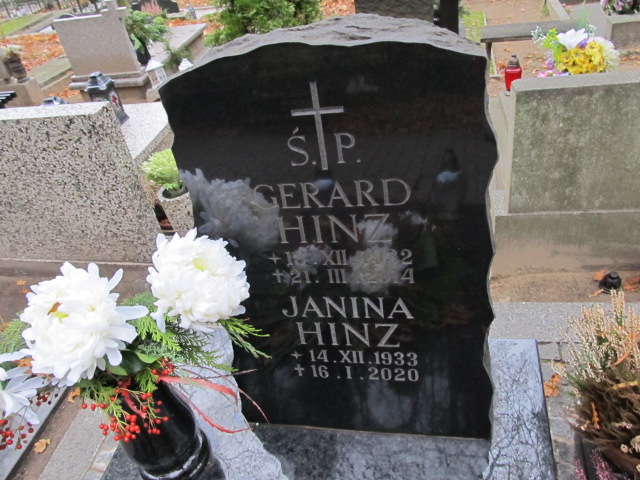 Janina HINZ 1933 Sopot - Grobonet - Wyszukiwarka osób pochowanych