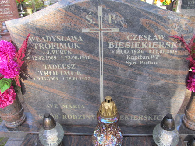 Alicja BIESIEKIERSKA 1934 Sopot - Grobonet - Wyszukiwarka osób pochowanych