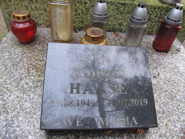 Andrzej HAASE 1949 Sopot - Grobonet - Wyszukiwarka osób pochowanych