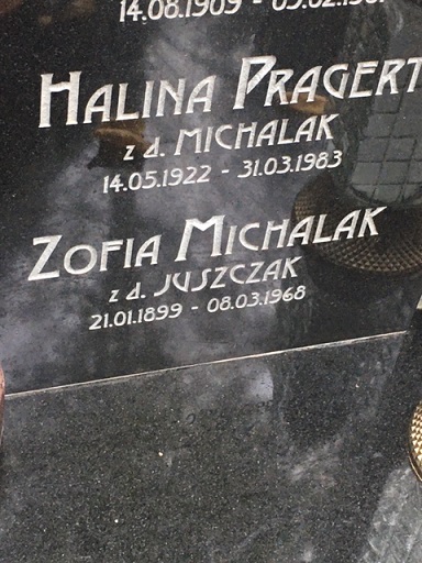 Zofia MICHALAK Sopot - Grobonet - Wyszukiwarka osób pochowanych