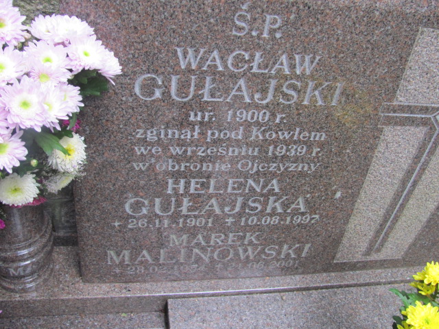 Helena GUŁAJSKA 1930 Sopot - Grobonet - Wyszukiwarka osób pochowanych