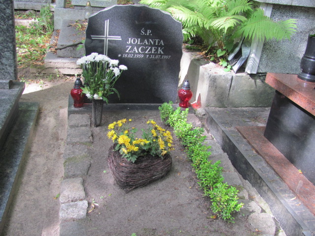 Grób JOLANTA ZACZEK