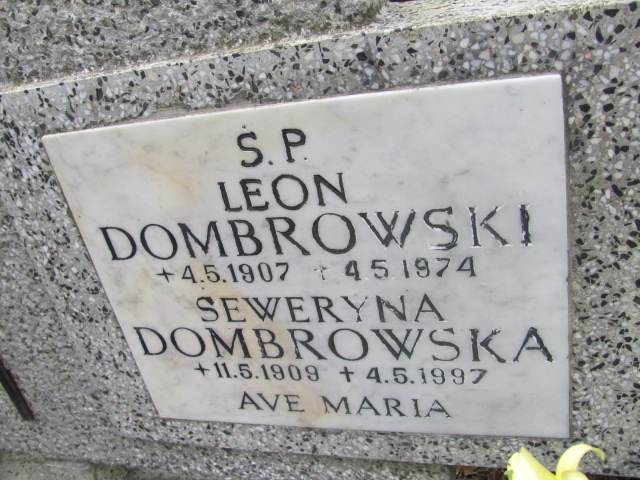 Leon DOMBROWSKI 1907 Sopot - Grobonet - Wyszukiwarka osób pochowanych