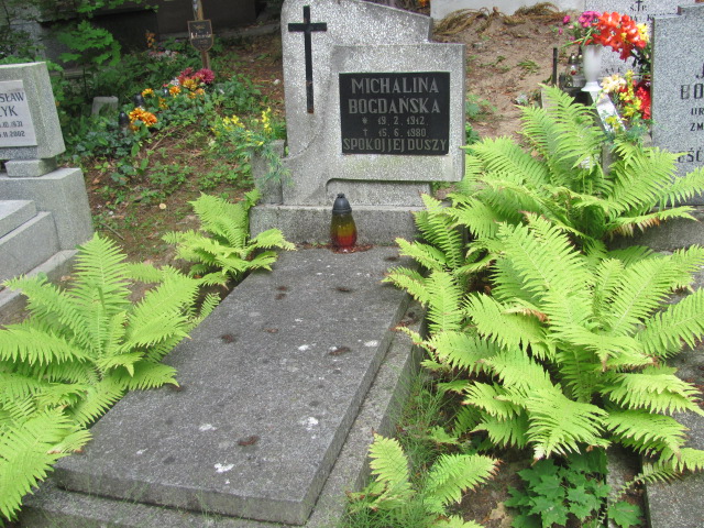 Grób MICHALINA BOGDAŃSKA