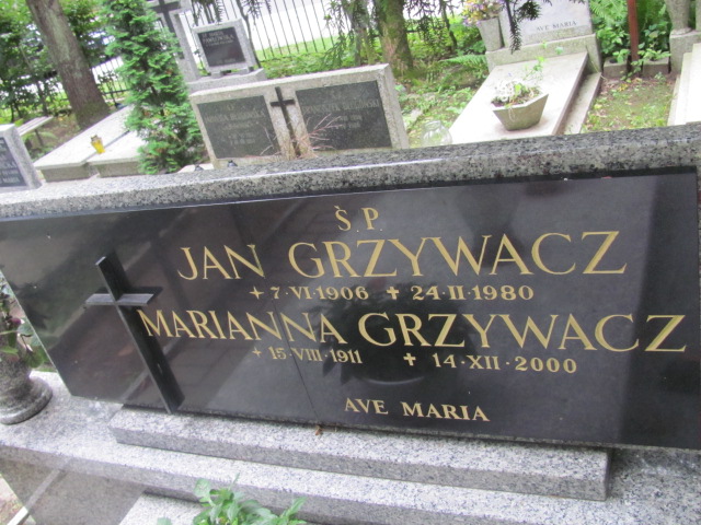 Marianna GRZYWACZ 1911 Sopot - Grobonet - Wyszukiwarka osób pochowanych