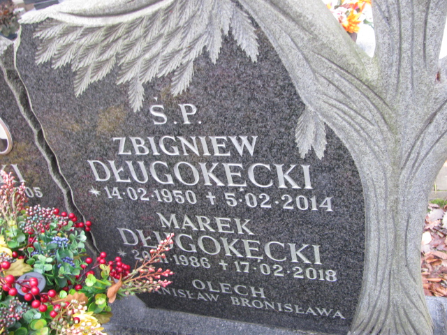 Marek DŁUGOKĘCKI 1986 Sopot - Grobonet - Wyszukiwarka osób pochowanych