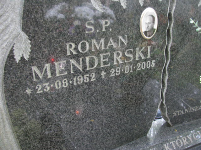 Grób ROMAN MENDERSKI
