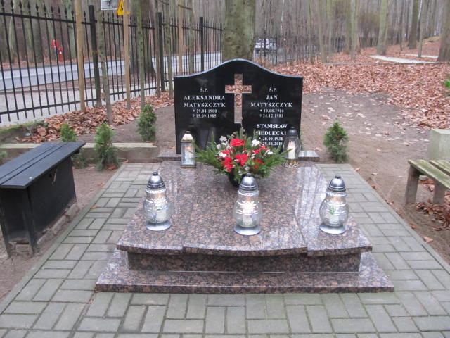 Grób ALEKSANDRA MATYSZCZYK
