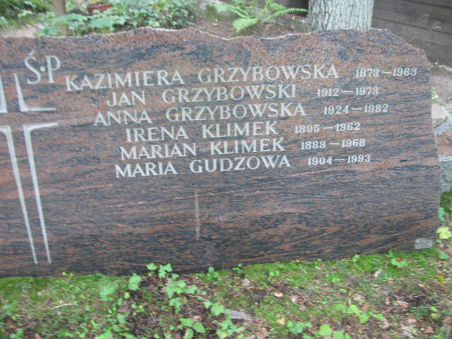 Maria GUDZOWA 1904 Sopot - Grobonet - Wyszukiwarka osób pochowanych