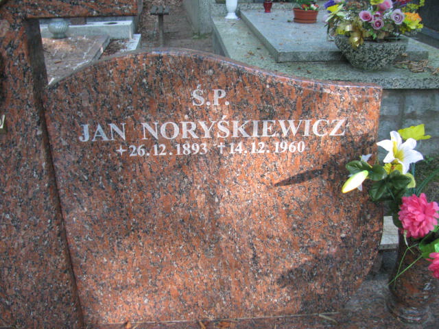 Jan NORYSZKIEWICZ 1893 Sopot - Grobonet - Wyszukiwarka osób pochowanych