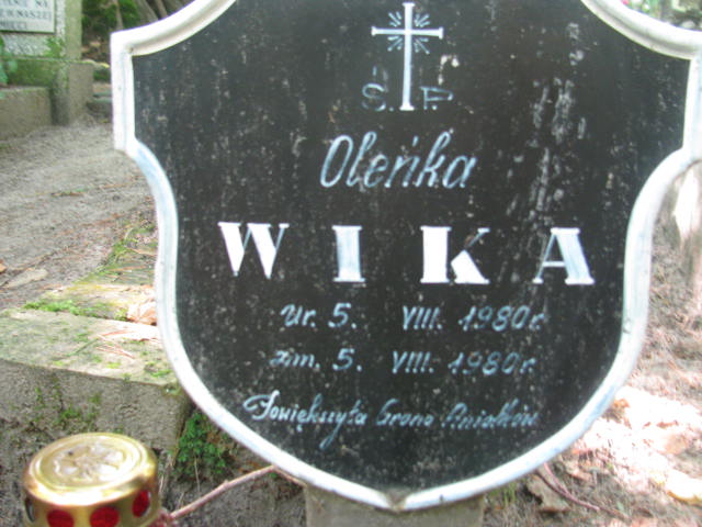 Aleksandra WIKA 1980 Sopot - Grobonet - Wyszukiwarka osób pochowanych
