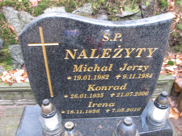 Michał NALEŻYTY 1982 Sopot - Grobonet - Wyszukiwarka osób pochowanych