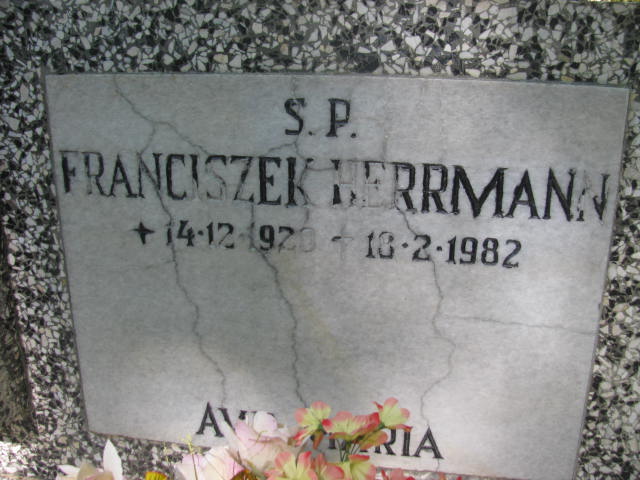 Franciszek HERMANN 1920 Sopot - Grobonet - Wyszukiwarka osób pochowanych