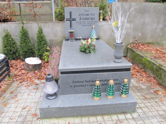 Grób ZYGMUNT ŻABICKI