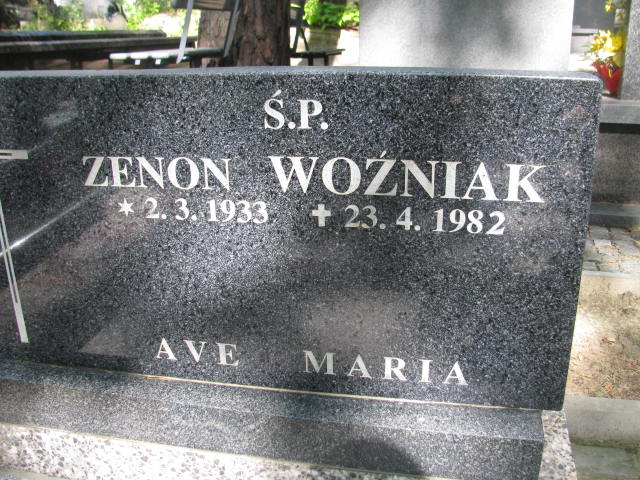 Zenon WOŹNIAK 1933 Sopot - Grobonet - Wyszukiwarka osób pochowanych