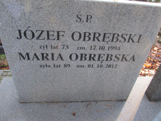 Jerzy OBRĘBSKI 1943 Sopot - Grobonet - Wyszukiwarka osób pochowanych