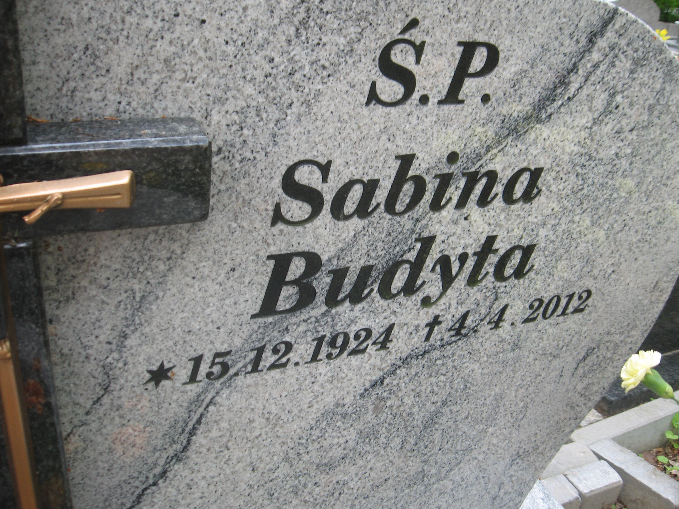  BUDYTA 1924 Sopot - Grobonet - Wyszukiwarka osób pochowanych