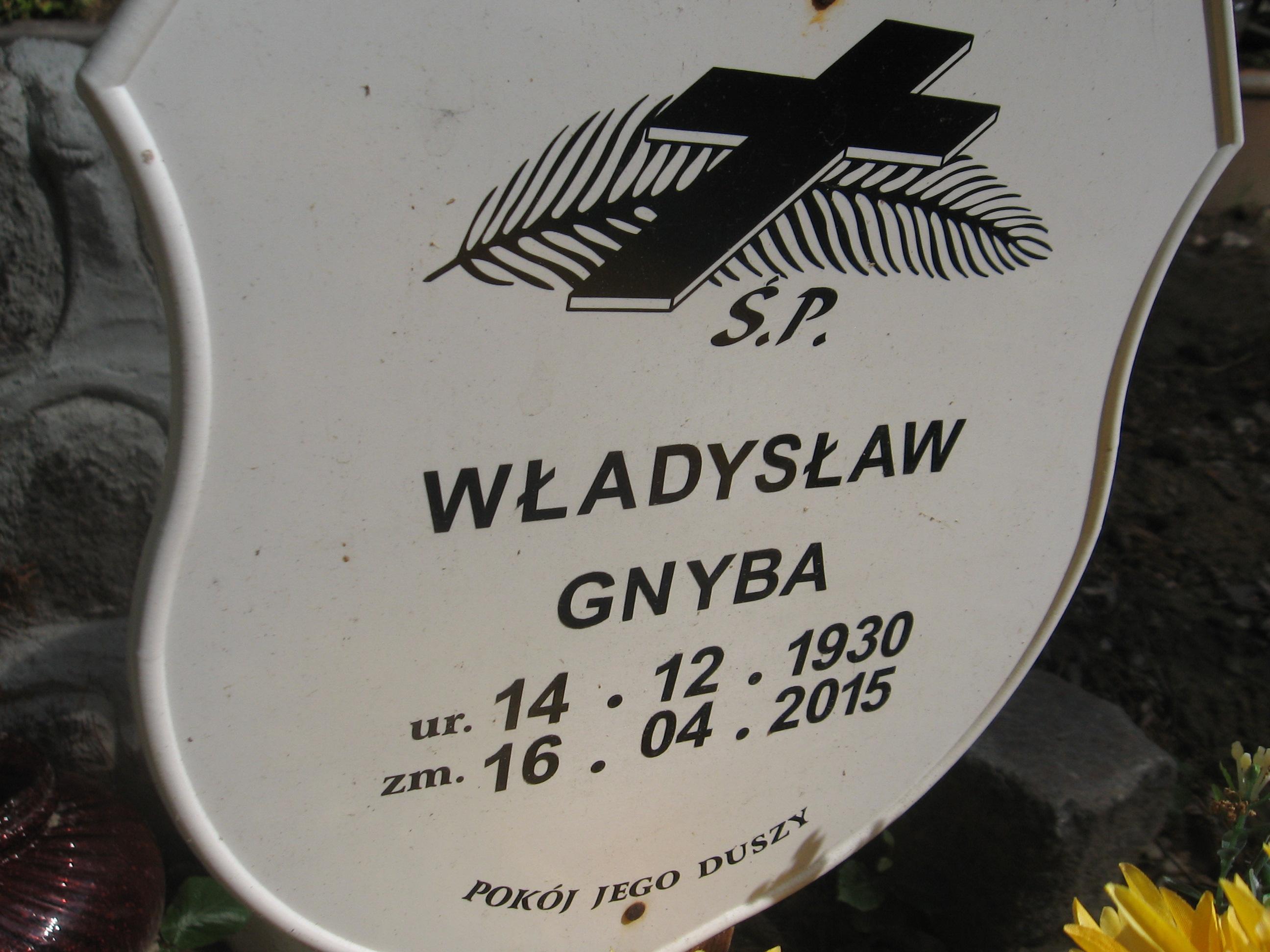 Władysław GNYBA 1930 Sopot - Grobonet - Wyszukiwarka osób pochowanych