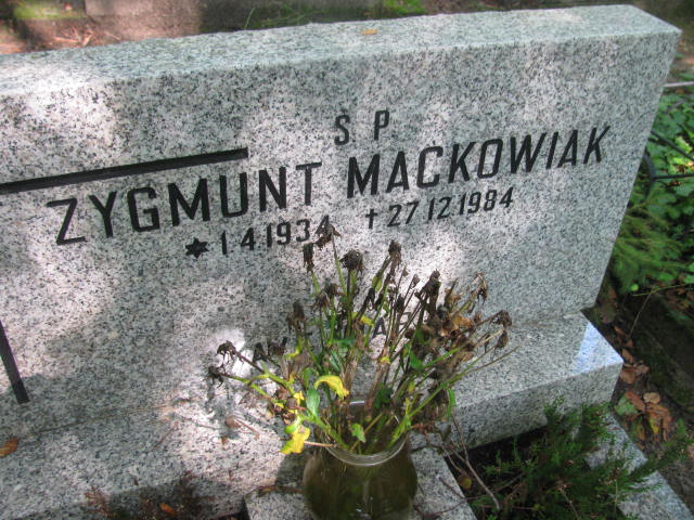 Zygmunt MAĆKOWIAK 1934 Sopot - Grobonet - Wyszukiwarka osób pochowanych