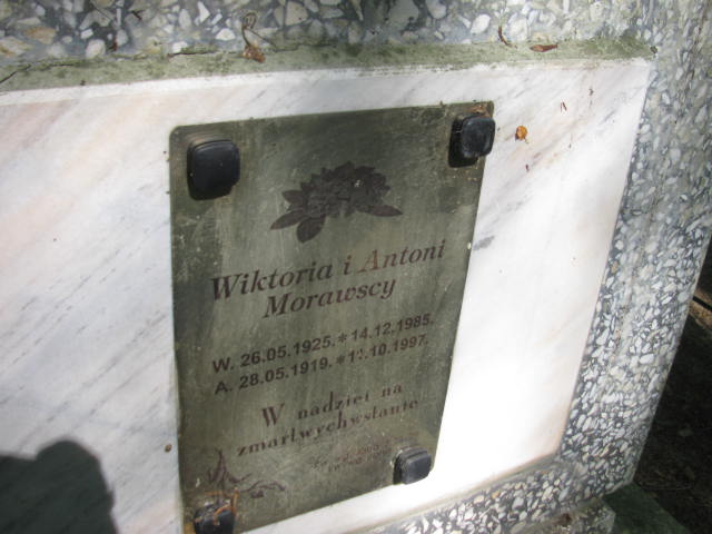 Wiktoria MORAWSKA 1925 Sopot - Grobonet - Wyszukiwarka osób pochowanych