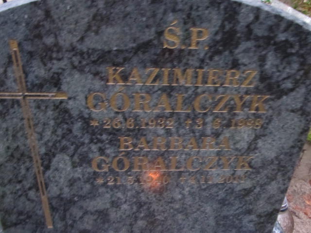Barbara GÓRALCZYK 1940 Sopot - Grobonet - Wyszukiwarka osób pochowanych