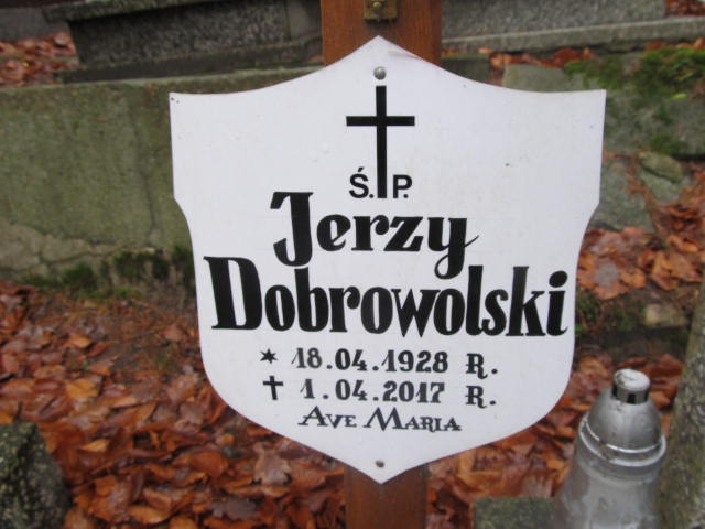 Jerzy DOBROWOLSKI 1928 Sopot - Grobonet - Wyszukiwarka osób pochowanych