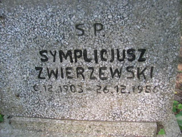 SYMPIUSZ ZWIERZEWSKI 1903 Sopot - Grobonet - Wyszukiwarka osób pochowanych