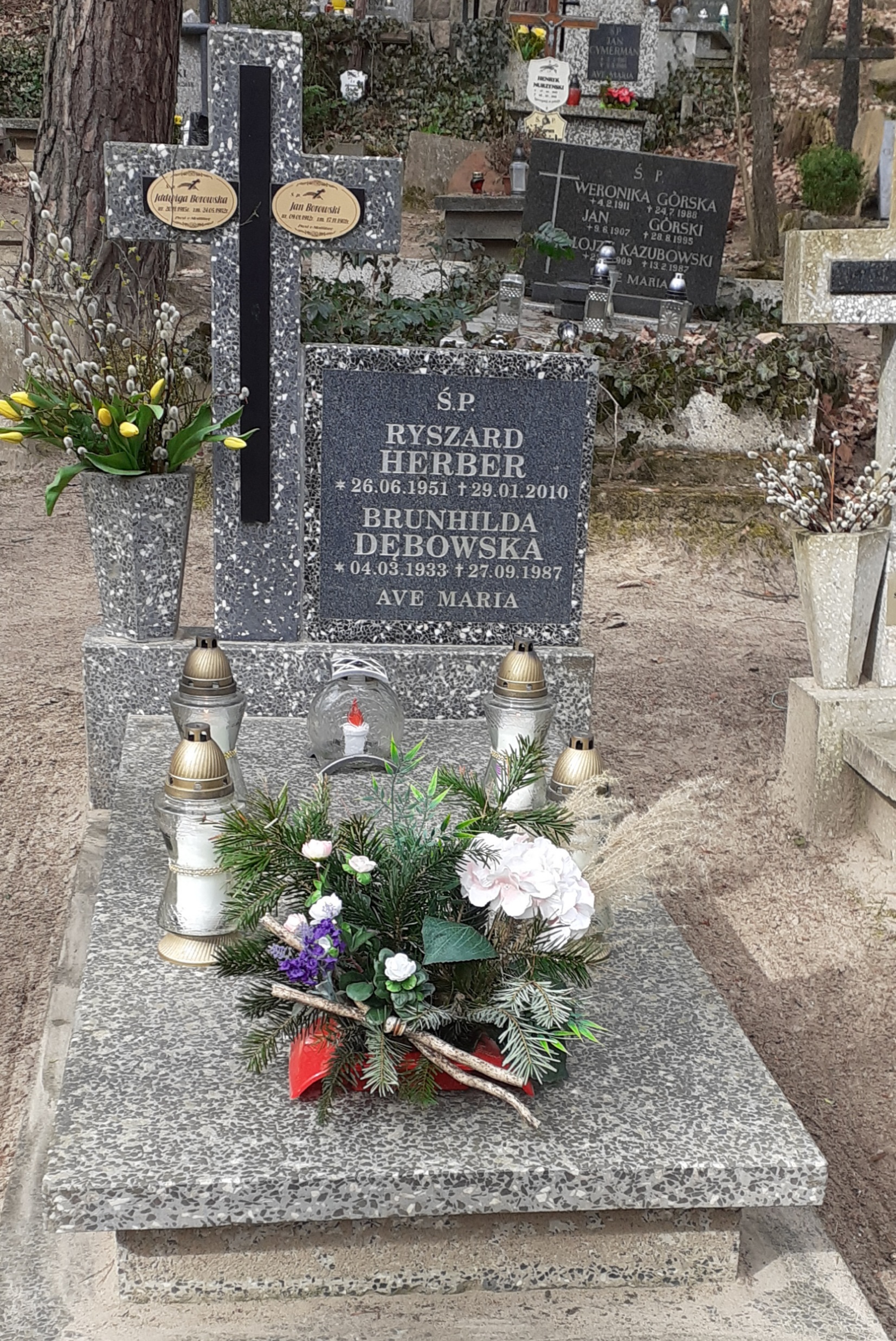 Grób RYSZARD MAREK HERBER