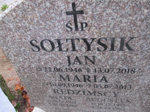 Maria SOŁTYSIK 1946 Sopot - Grobonet - Wyszukiwarka osób pochowanych