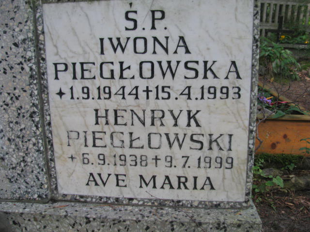Henryk PIEGŁOWSKI 1938 Sopot - Grobonet - Wyszukiwarka osób pochowanych