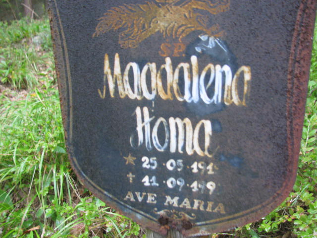 Magdalena HOMA 1918 Sopot - Grobonet - Wyszukiwarka osób pochowanych