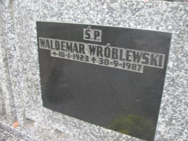 Waldemar WRÓBLEWSKI 1923 Sopot - Grobonet - Wyszukiwarka osób pochowanych