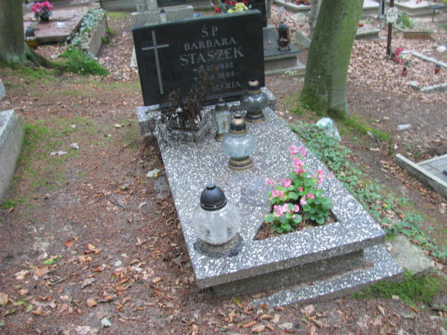Grób BARBARA STASZEK