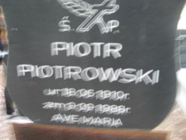 Maria PIOTROWSKA 1917 Sopot - Grobonet - Wyszukiwarka osób pochowanych