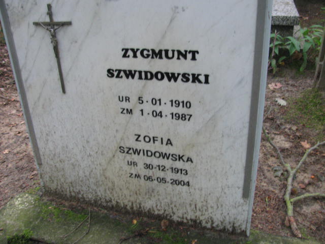 Zygmunt SZWIDOWSKI 1910 Sopot - Grobonet - Wyszukiwarka osób pochowanych