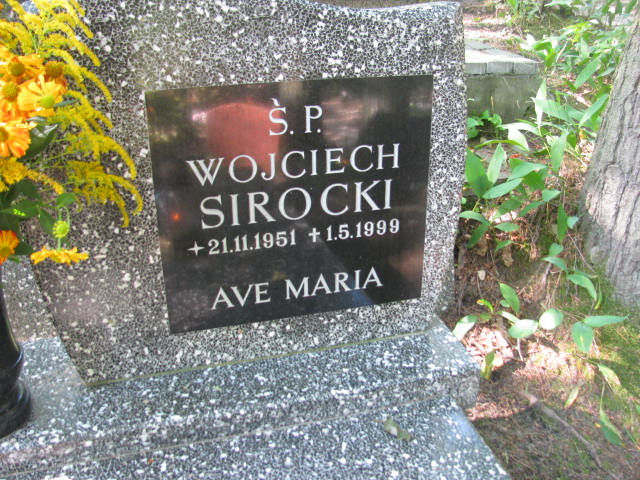 Wojciech SIROCKI 1951 Sopot - Grobonet - Wyszukiwarka osób pochowanych