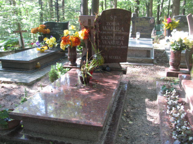Grób KAZIMIERZ WAKUŁA